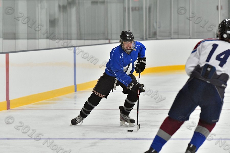 Wheaton College Men\'s Ice Hockey vs Middlesex Community College. - Photo By: KEITH NORDSTROM